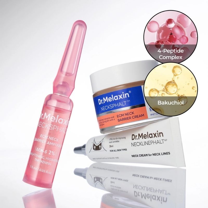 Dr Melaxin® Perfect Neck Wrinkle Care Trio